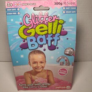 GLITTER GELLI BAFF 300 GRAMS 1 PC FUN WATER BATH TIME GOO NOVELTY TOY KIDS-PINK
